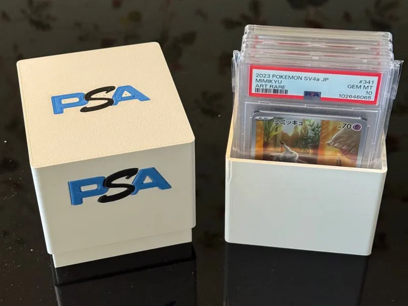 PSA Slab Box – Case for 10 PSA Cards (AMS Ready)