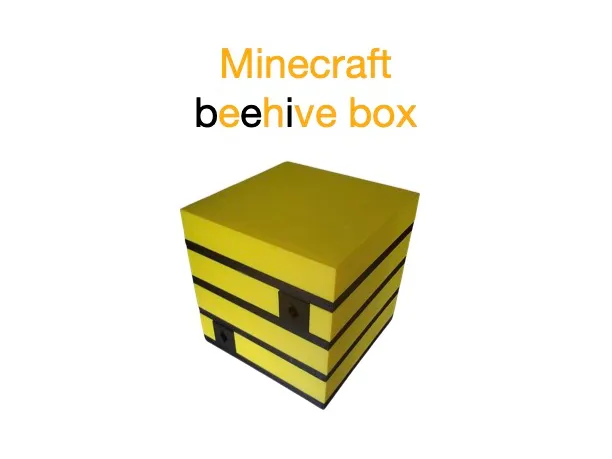 minecraft bee nest box
