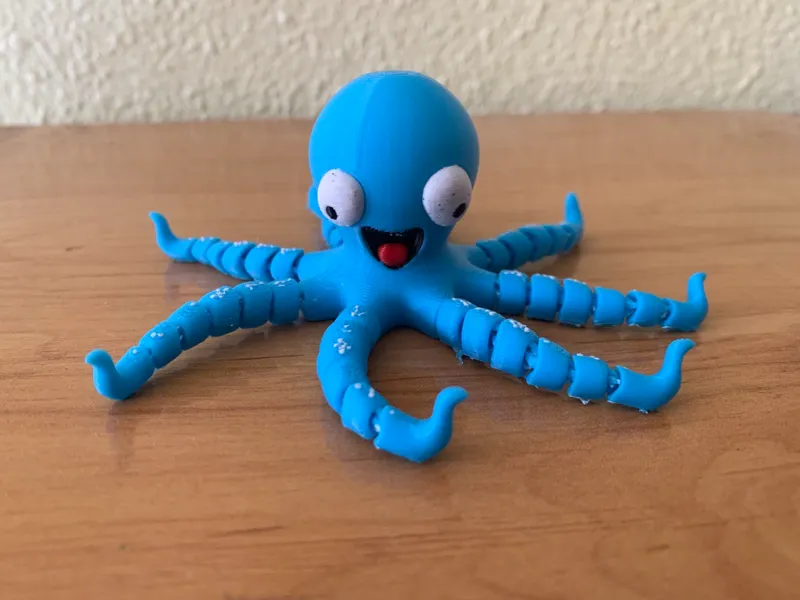 Pulpo flexible adorable