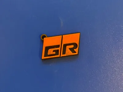 toyota GR keychain