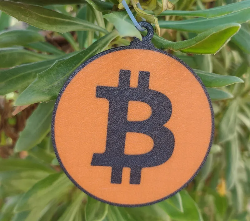 Bitcoin Christmas Ornament