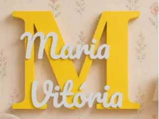 LETREIRO MARIA VITORIA