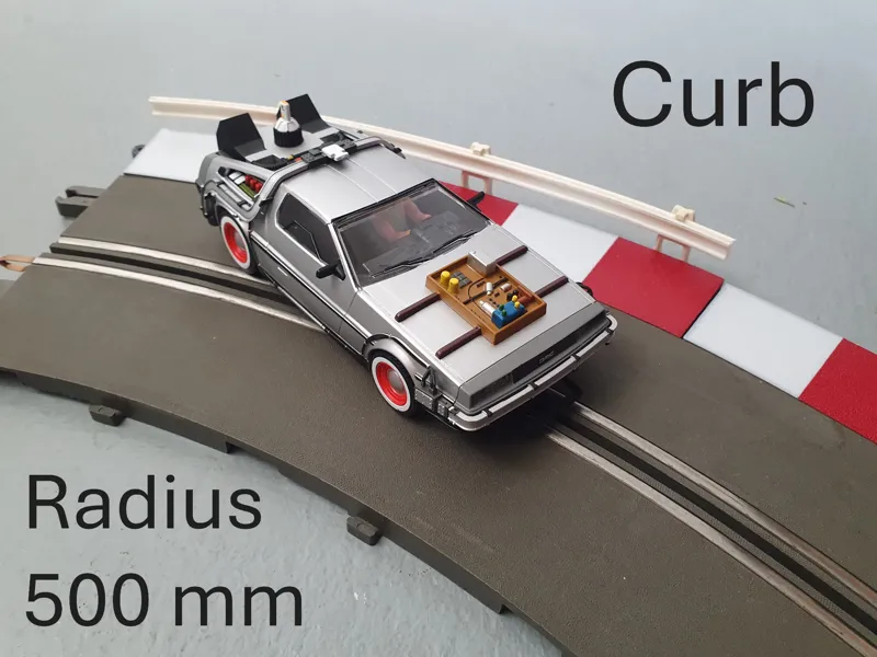 Curb for Stabo racetrack Radius: 500mm