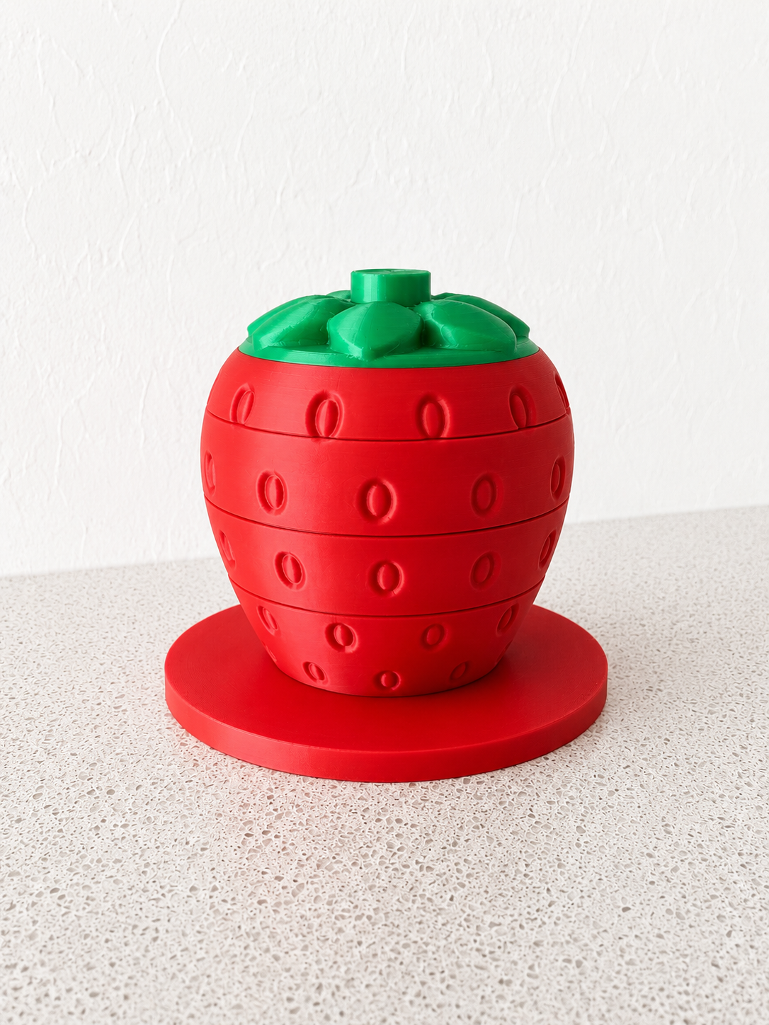 Strawberry Stacking Toy | Montessori Learning Toy - 1