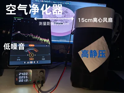 15cm Centrifugal Fan Air Purifier