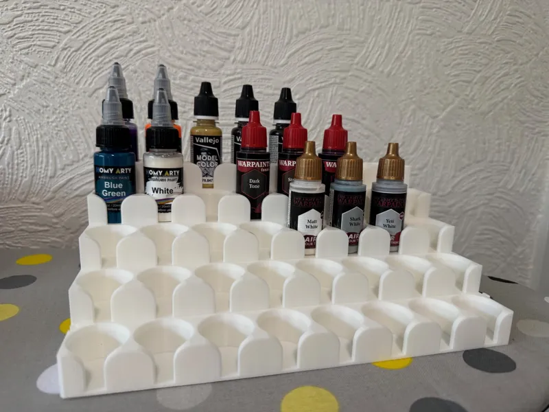 Skadis-Compatible Vallejo Paint Racks