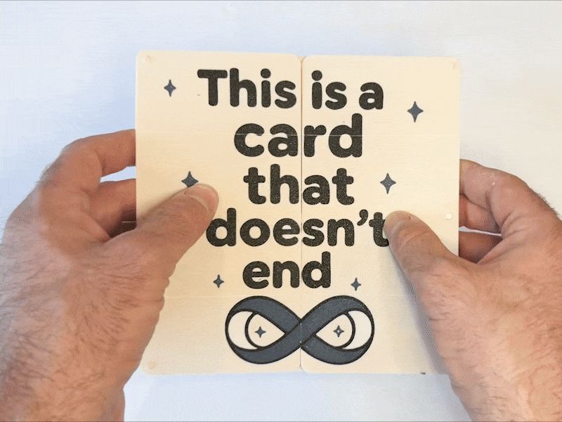 Infinity Card (FULLY CUSTOMIZABLE)