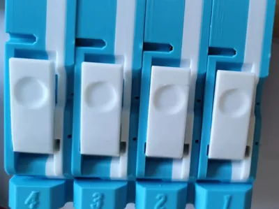 BMCU 370x surface mount micro-switch + glass bead trigger, original and extended lengths.