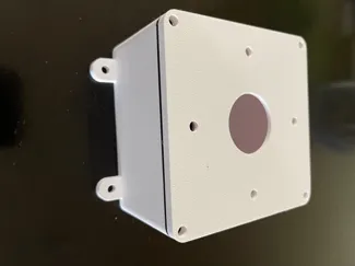 Camera Mounting Box with Cable Storage