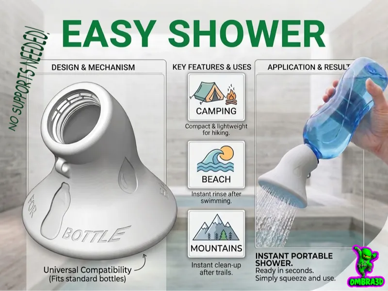 Easy Shower (Camping, Beach, Hiking)