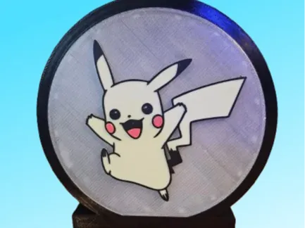 Pokemon Pikachu LED Lampe ohne AMS