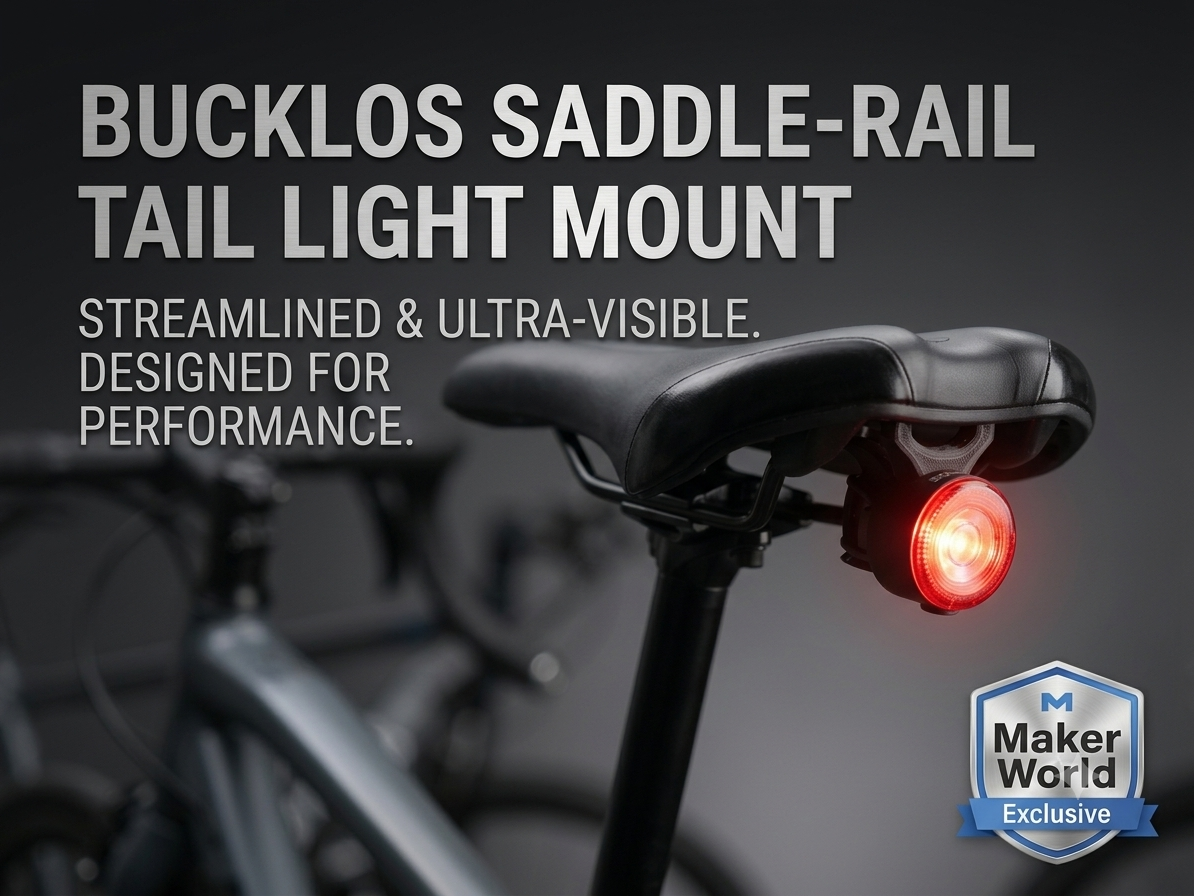 Rockbros MTB Saddle BUCKLOS Rear Light Mount
