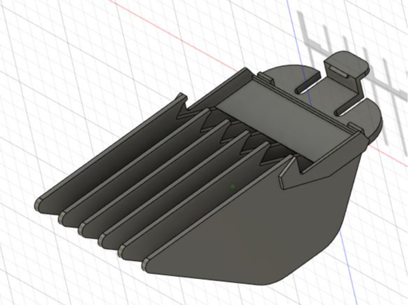 Hair clipper comb