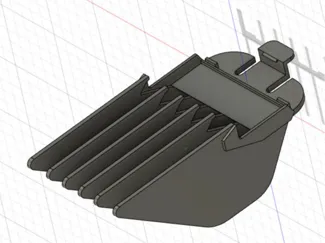 Hair clipper comb