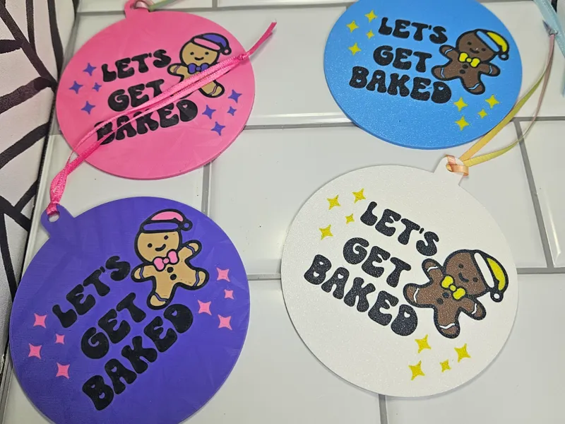 Let's Get Baked Ornament