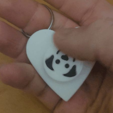 Key to My Heart – Dog Stress Keychain