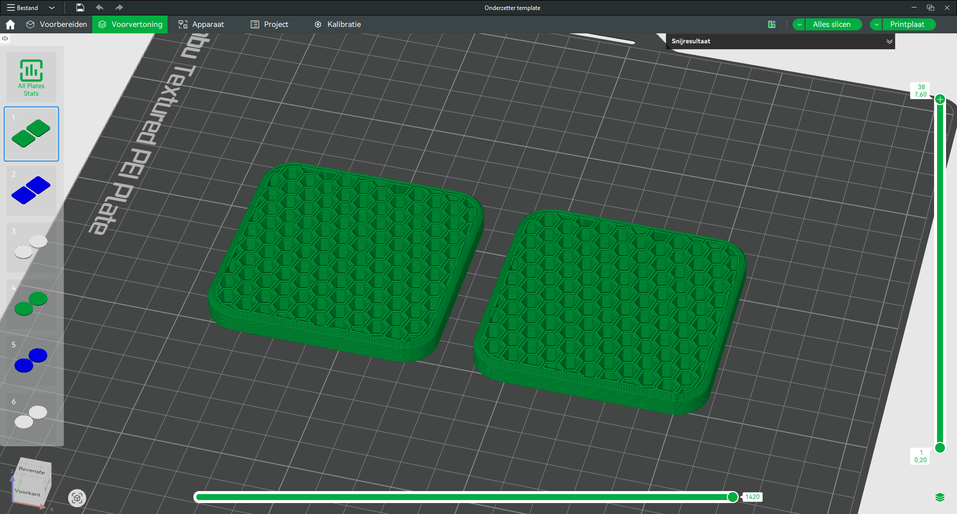 Miniatura 2 do modelo 3D Various coasters