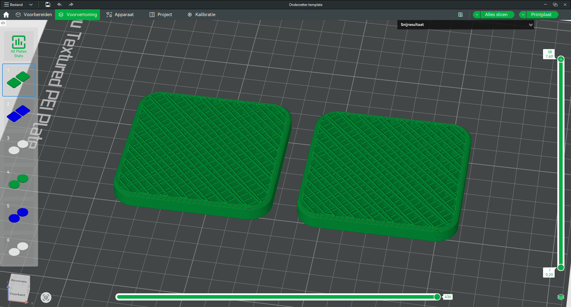 Miniatura 3 do modelo 3D Various coasters