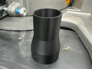 Dust adapter for DeWalt DWS715 miter saw
