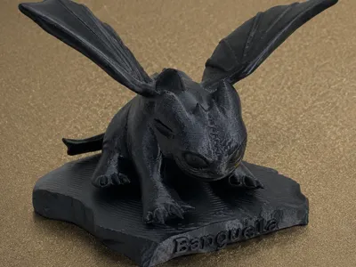 Toothless Dragon Miniature