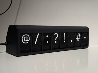 Split Flap Display - Extended Charset 48 flaps 