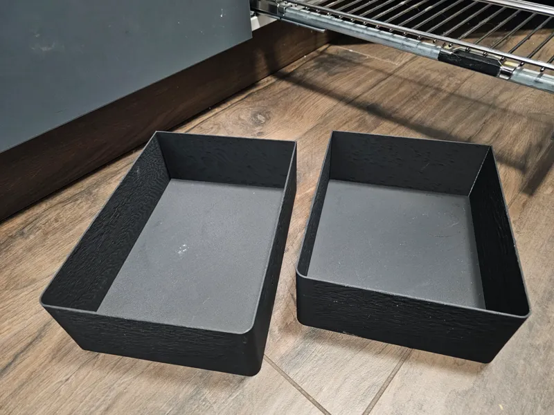 Box for kitchen slide door