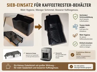 DELONGHI Sieb für Kaffeesatzbehälter gg. Schimmel