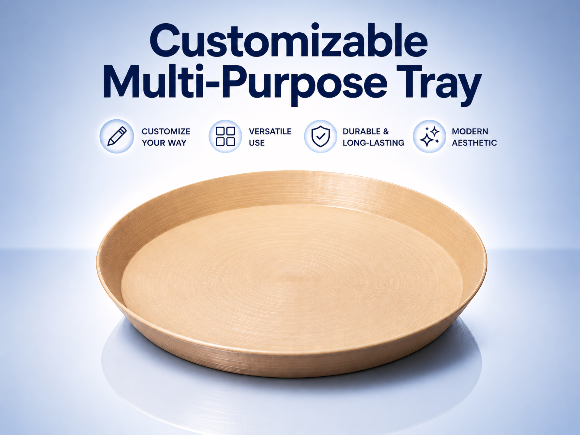 Customizable Multi‑Purpose Tray