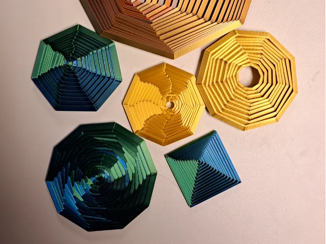 Parametrisches Polygon-Fidget
