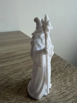 Modelo para impresión 3D: Wizard — vista de referencia 4