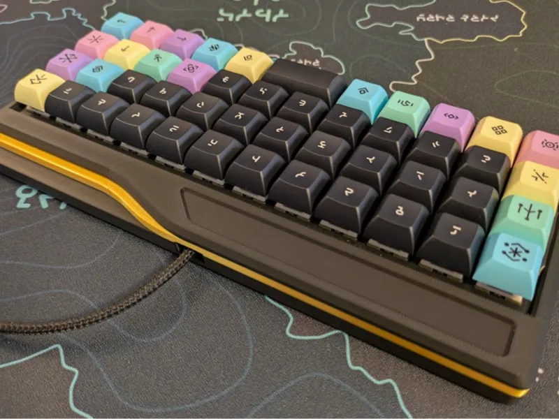 V4N4G0N Style Keyboard Case for Inland MK47