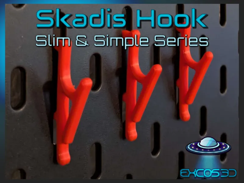 Ikea Skadis Hook - Slim & Simple