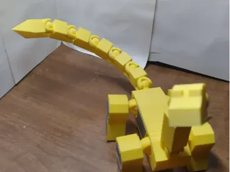 A Brachiosaurus mecha