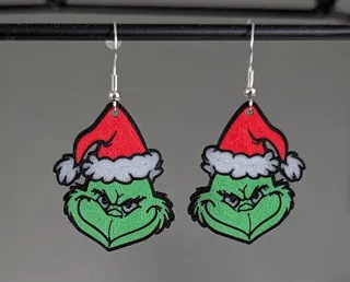 The Grinch Earrings