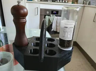 Egg & Spice Basket Caddy (for BBQ)