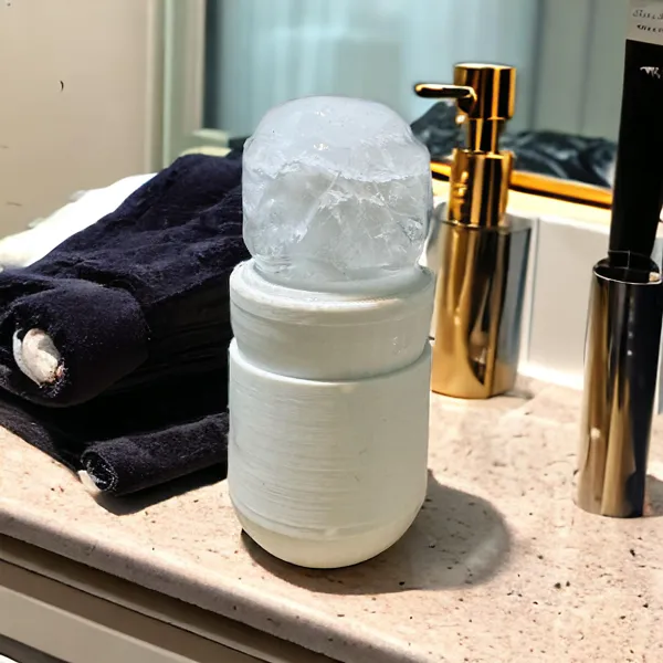 Rouleau de glace pour le visage (hydratation de la peau)