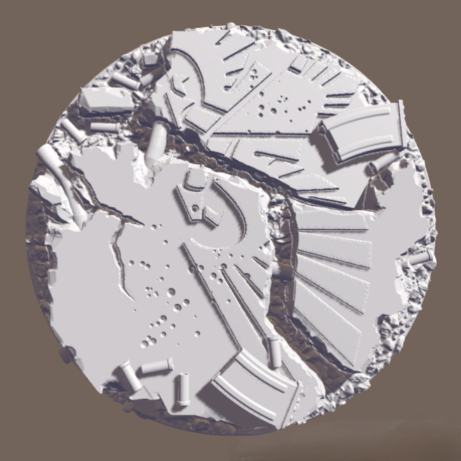 Miniatura 2 do modelo 3D 战锤地台合集