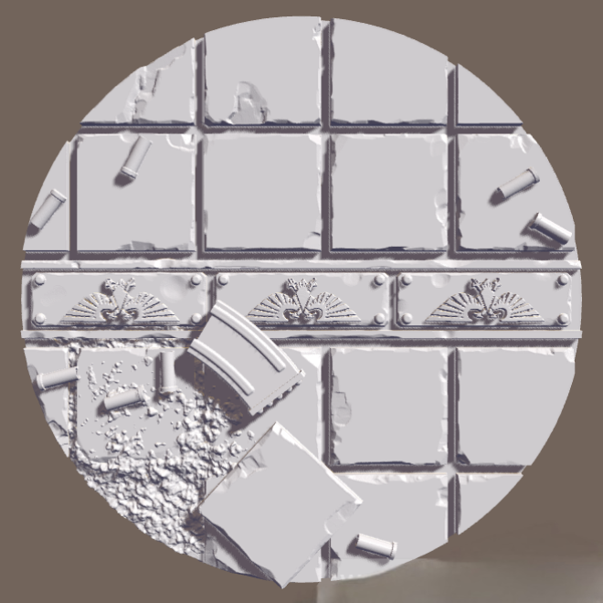 Miniatura 4 do modelo 3D 战锤地台合集