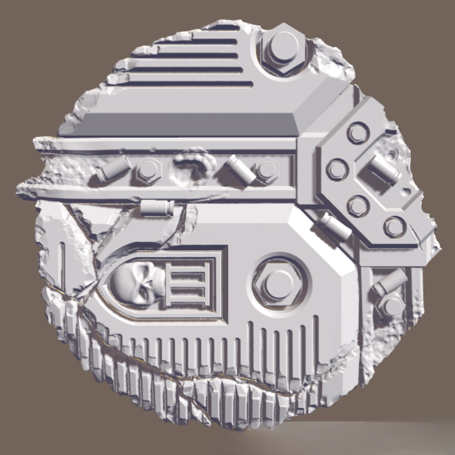 Miniatura 5 do modelo 3D 战锤地台合集