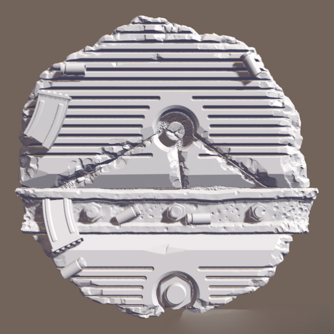 Miniatura 7 do modelo 3D 战锤地台合集
