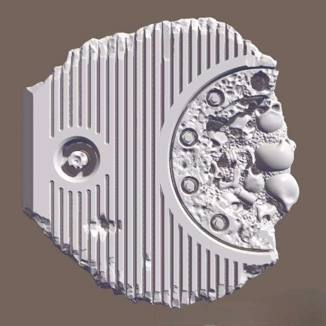 Miniatura 8 do modelo 3D 战锤地台合集