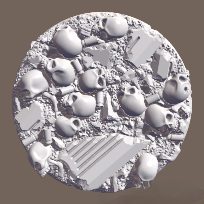 Miniatura 10 do modelo 3D 战锤地台合集