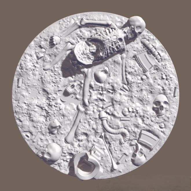 Miniatura 11 do modelo 3D 战锤地台合集