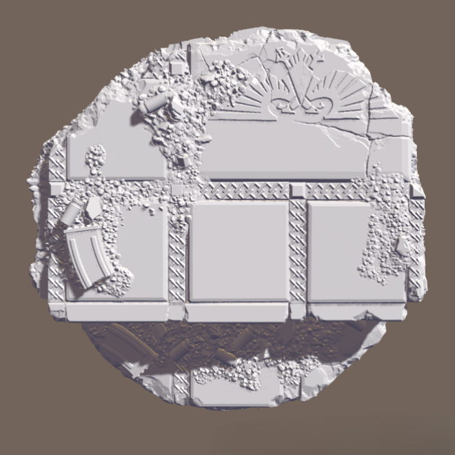 Miniatura 12 do modelo 3D 战锤地台合集