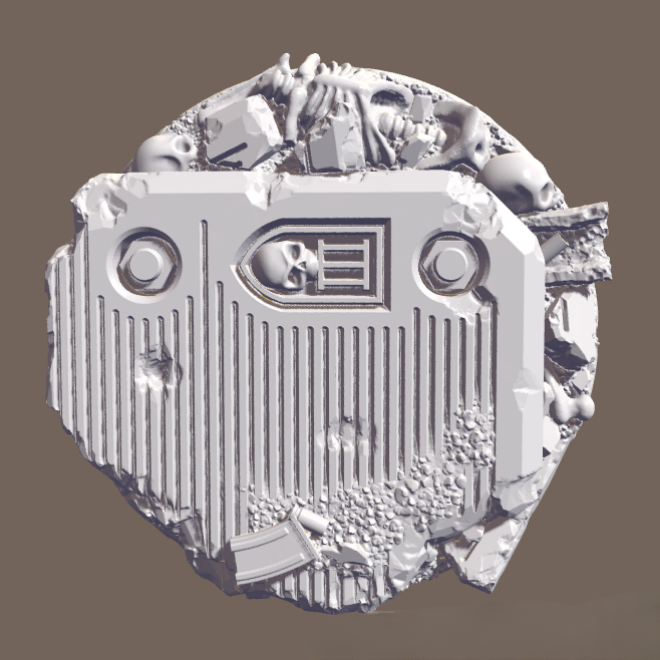 Miniatura 14 do modelo 3D 战锤地台合集