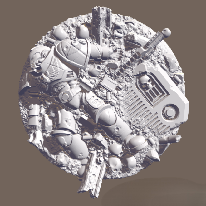 Miniatura 16 do modelo 3D 战锤地台合集