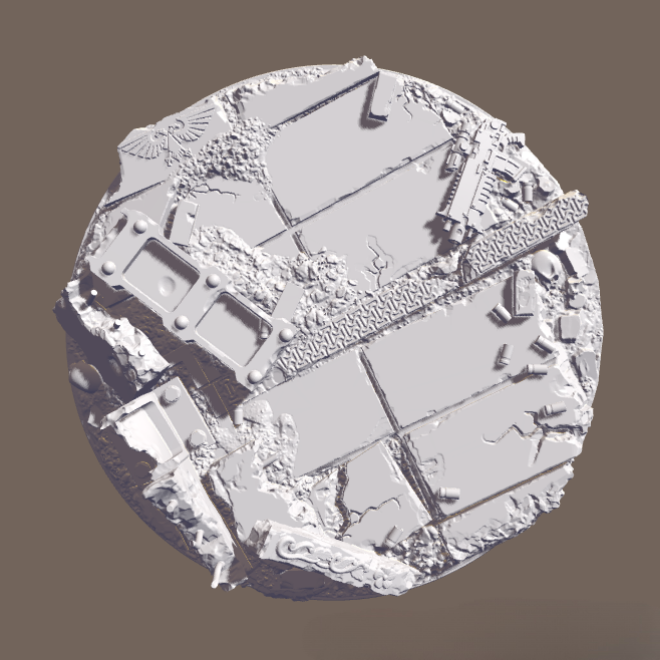 Miniatura 17 do modelo 3D 战锤地台合集