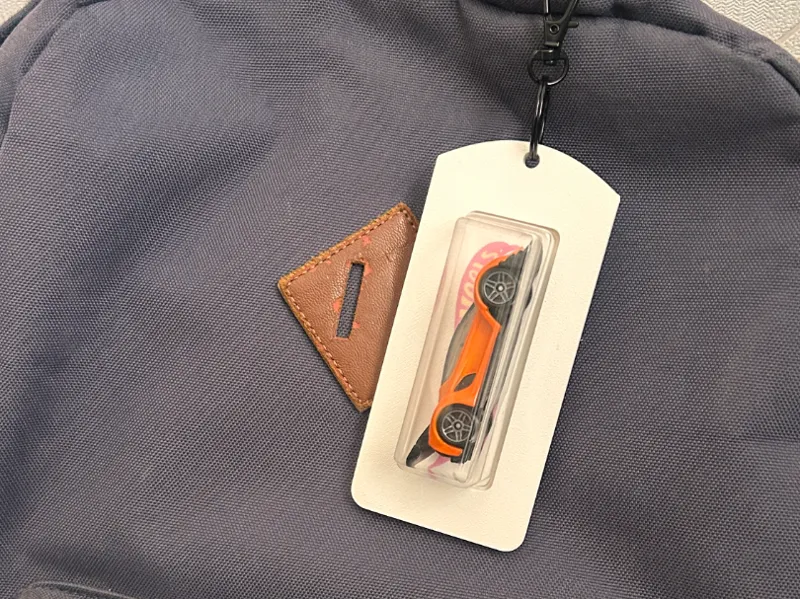 Toy car tag / key chain