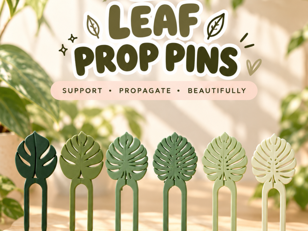 Botanical Leaf Prop Pins – Set of 6 - 1