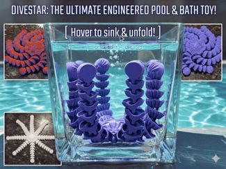 DiveStar: The Ultimate Engineered Pool & Bath Toy!